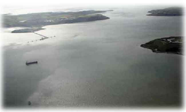 Aerial View of Quarantine Grounds