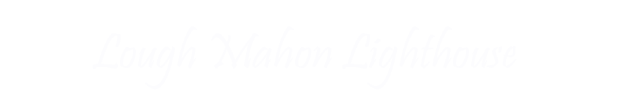 banner of lough mahon lighthouse