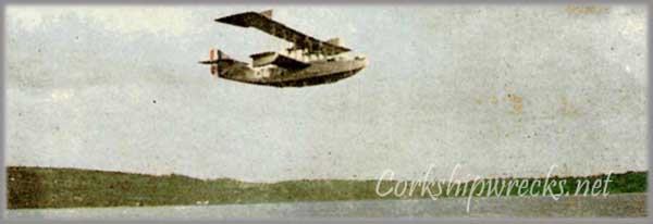  Curtiss h16 in flight