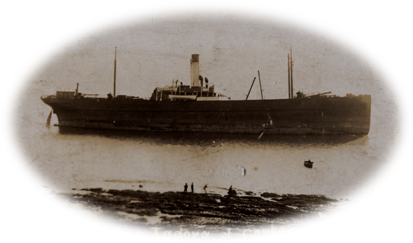 Wreck of the Tadorna off Ballycroneen