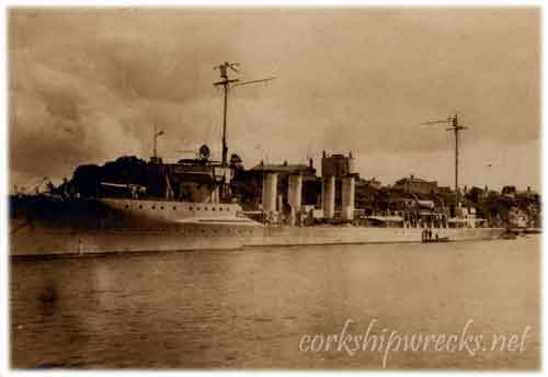 USS Sampson ww1 Ireland