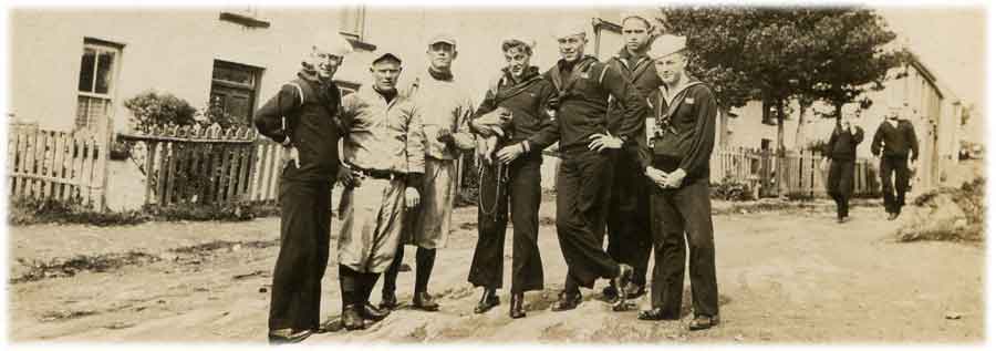 bluejackets ashore