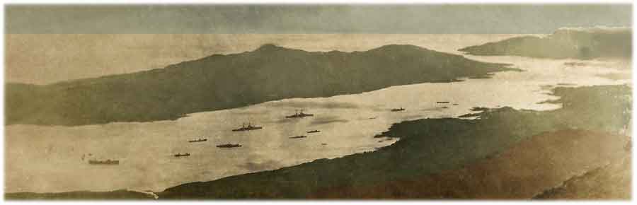  US Battleships in Berehaven