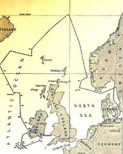  the route of the Aud